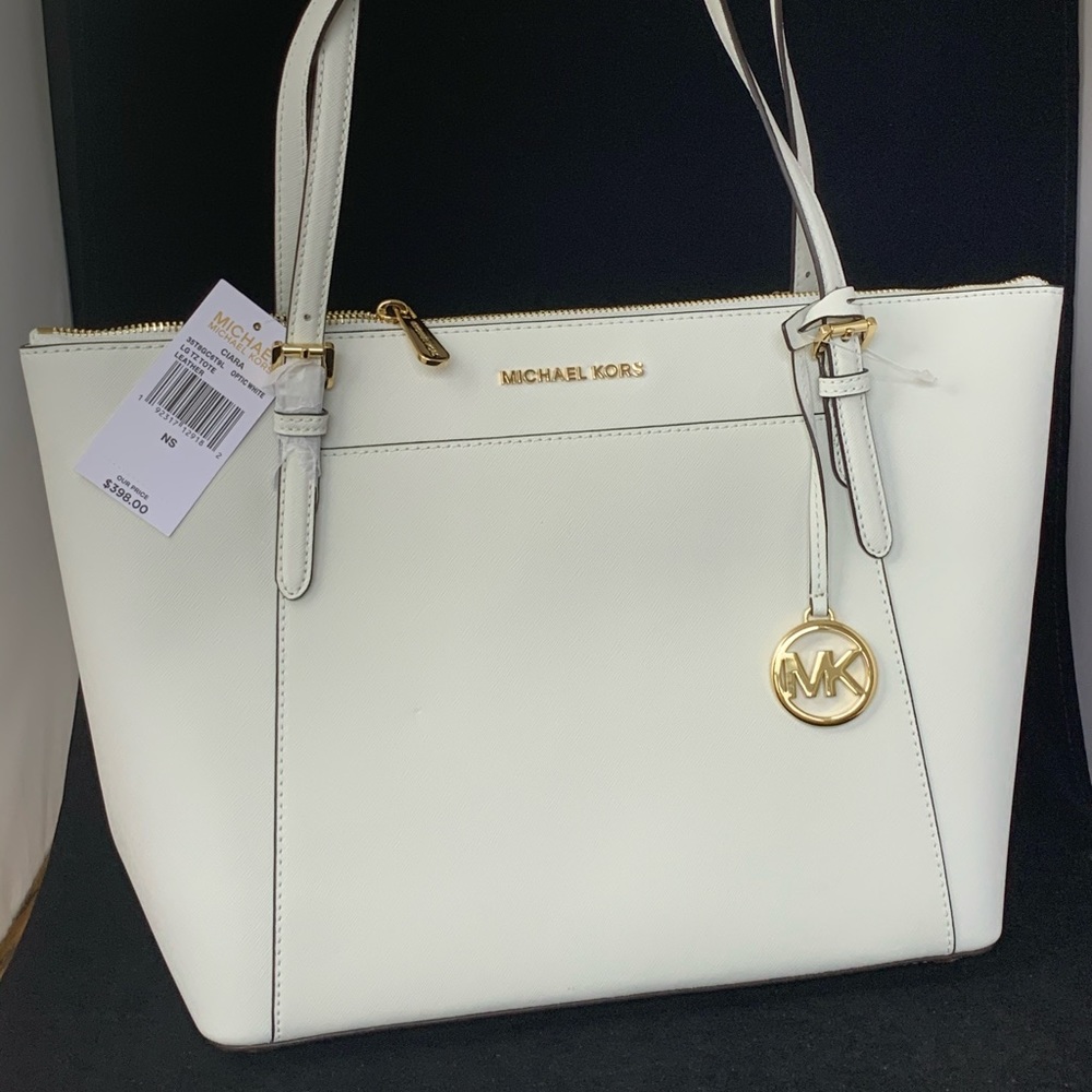 Michael Kors NEW Ciera Jet Set leather tote - Picture 2 of 9